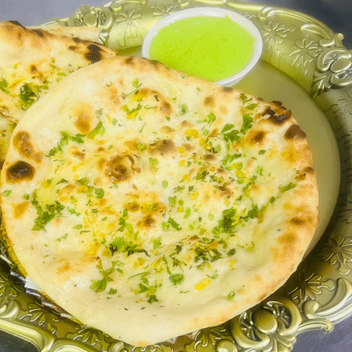 Garlic naan