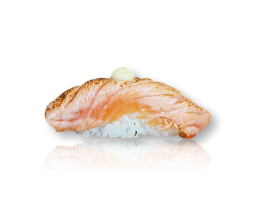 Aburi Salmon NigiriÂ | Nigiri Flamed Salmon