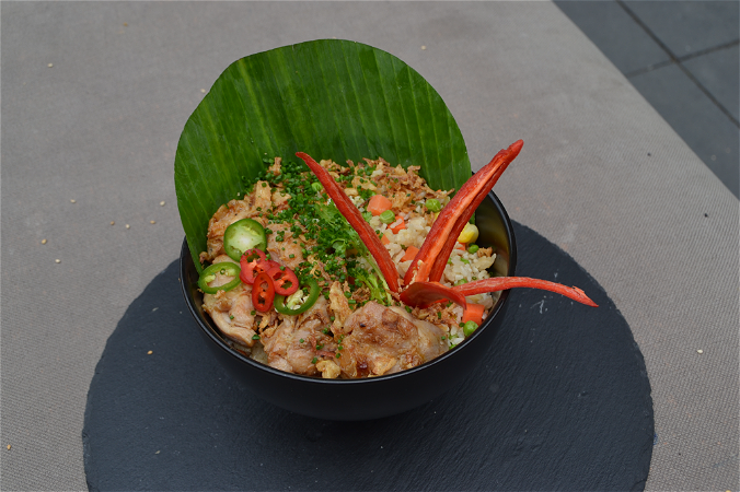 Vietnamese loempia Fried Rice