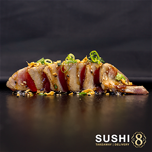 Flamed Tuna Sashimi