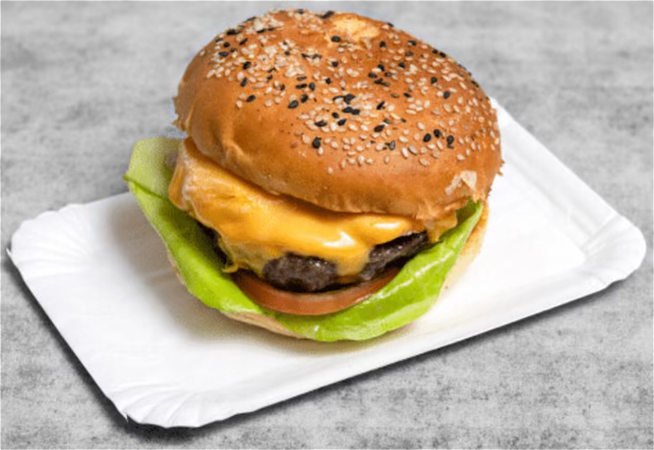 bacon/cheese burger