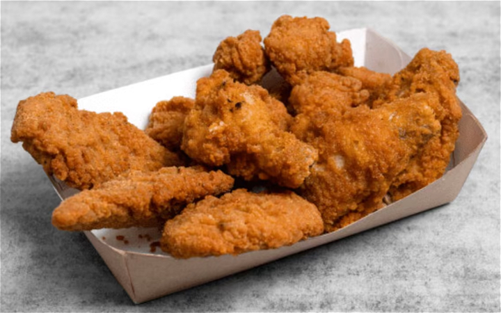 Kipstrips Of een bucket