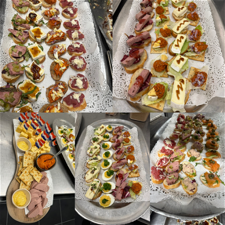 Diverse hapjes 50 stuks