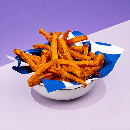 Crunchy sweet potato wedges