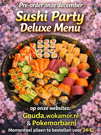 SUSHI PARTY DELUXE MENU