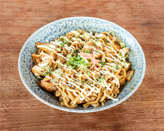 Chicken Yakisoba 焼きそば (鶏⾁)