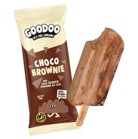 Choco Brownie vegan ice cream stick