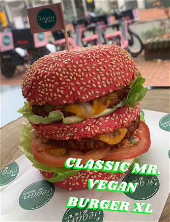 Double Classic Mr. Vegan Burger 