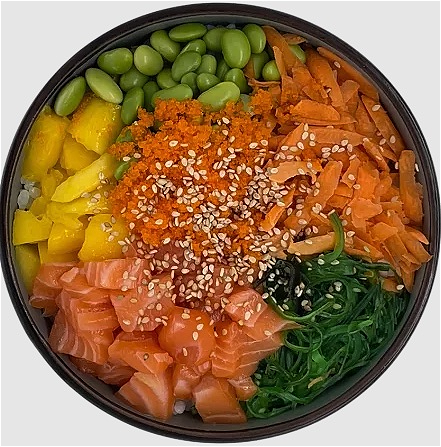 1 +1 Gratis Poké bowl classic salmon