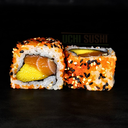 Uramaki sake mango