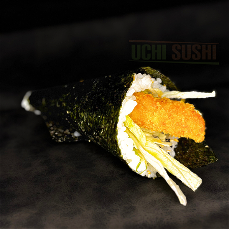 Temaki ebi furai