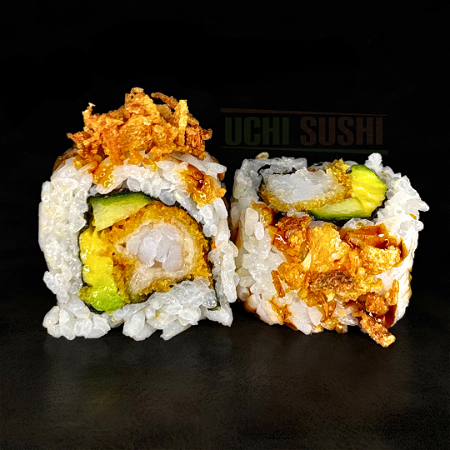 Crispy ebi roll