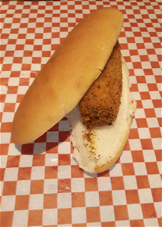 Broodje vegan kroket