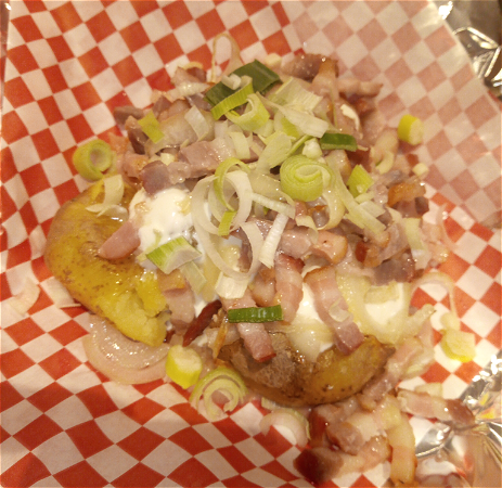 Couch potato sour cream en bacon