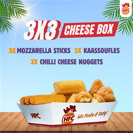 Actie 3X3 Cheese Box