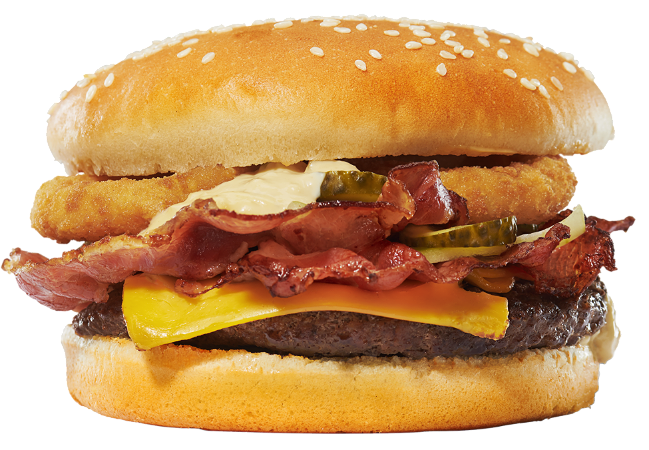 Kalfsbacon Burger 