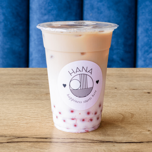 Fruity milk tea