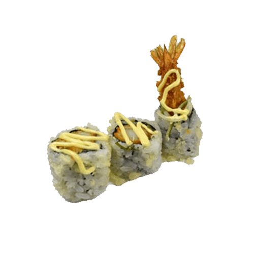 Ebi tempura maki  4 stuks