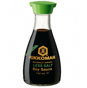Kikkoman Soy Sauce (Less Salt)  150ml