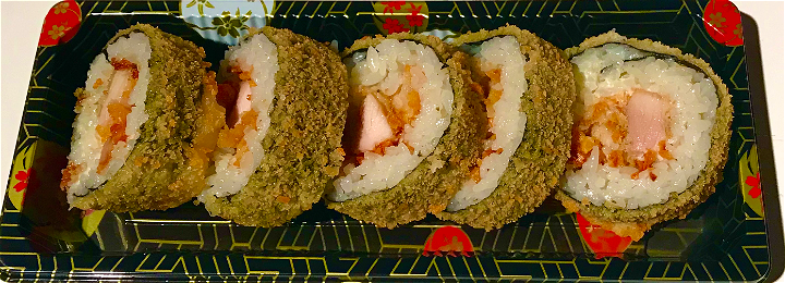 Fried sushi roll ( kip )