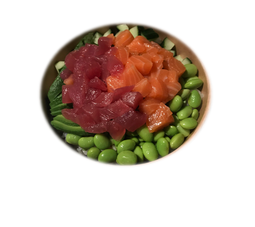 Poke bowl zalm