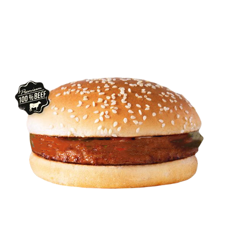 Broodje Hamburger zonder
