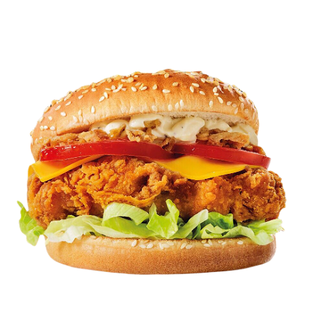 Tower Chicken Burger