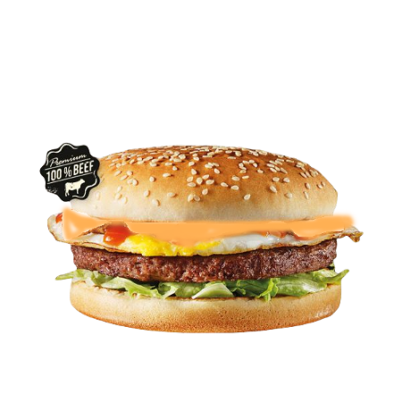 Egg-Chees Burger