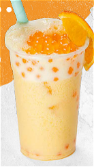 BUBBLE TEA -MELK MANGO