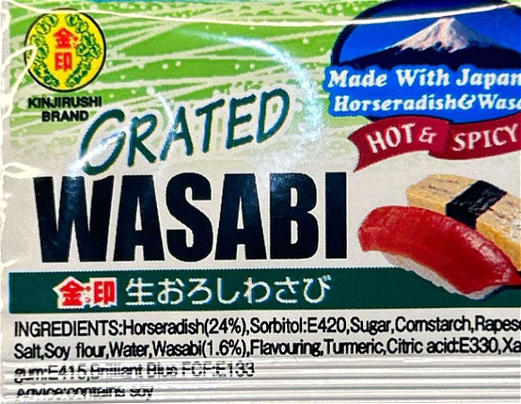 Wasabi sachet