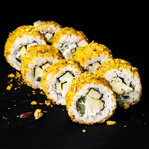 Crunchy pistachio roll