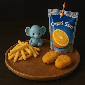 Kindermenu kipnuggets