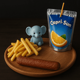 Kindermenu frikandel