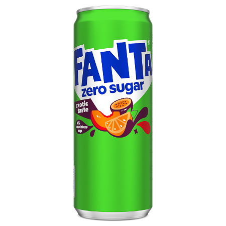 Fanta Exotic Zero Sugar 330ml