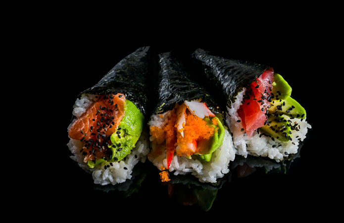 Handroll menu