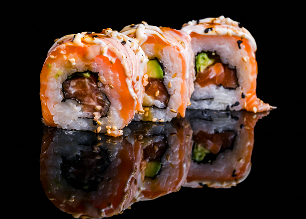 Soft shell Flamed zalm