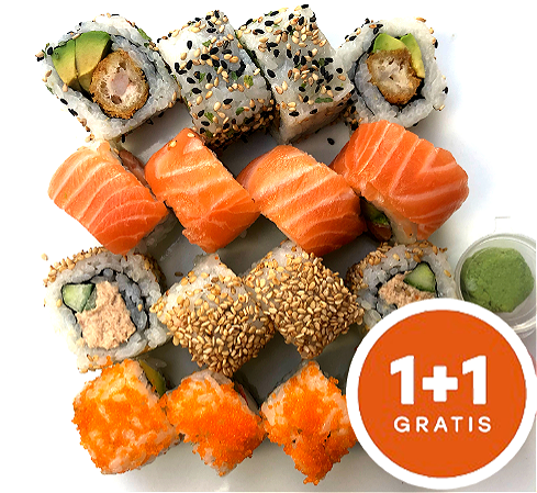 Heerlijk speciaal menu 1 + 1  gratis