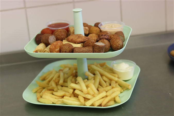 Ballie's snacktoren 2 laags