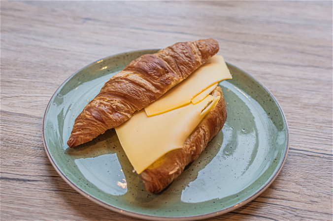 Croissant met kaas