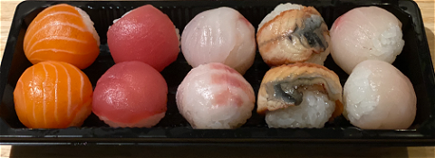 Tamari sushi box (10 stuks)