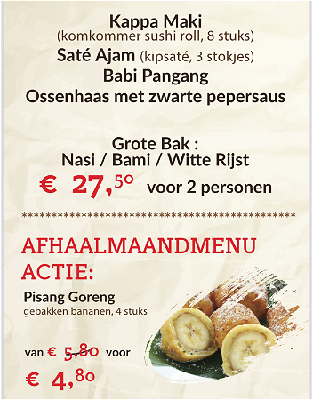 Afhaal Maandmenu September