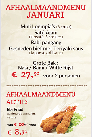 Afhaal Maandmenu Januari