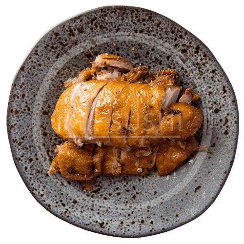 Peking duck with hoisin saus