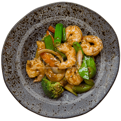 Shrimp with Chinese BBQ