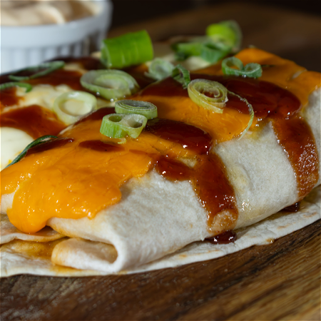 Tortilla's rolls plate