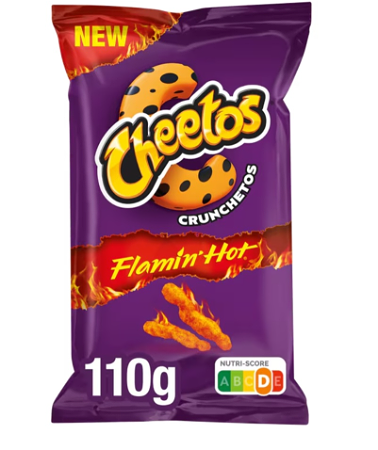 Cheetos Crunchetos Flamin Hot Chips 