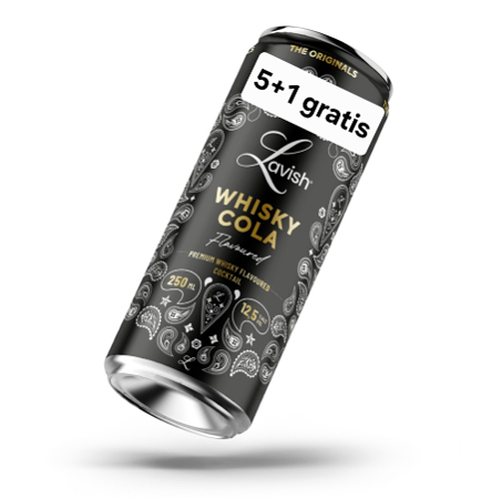 5+1 GRATIS Lavish Whisky cola