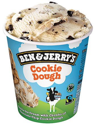 Ben & Jerry's cookie dough 465ml