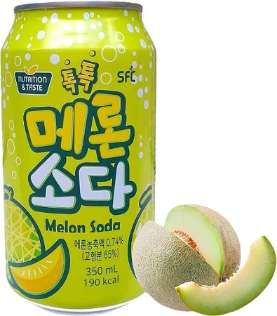 Sparkling Melon Soda 350ml
