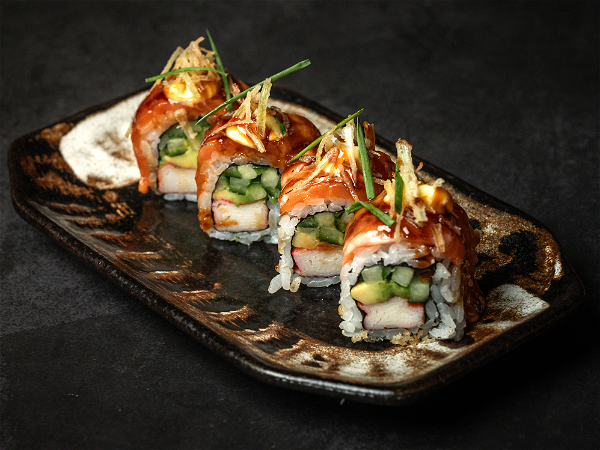 Crab & Salmon Roll